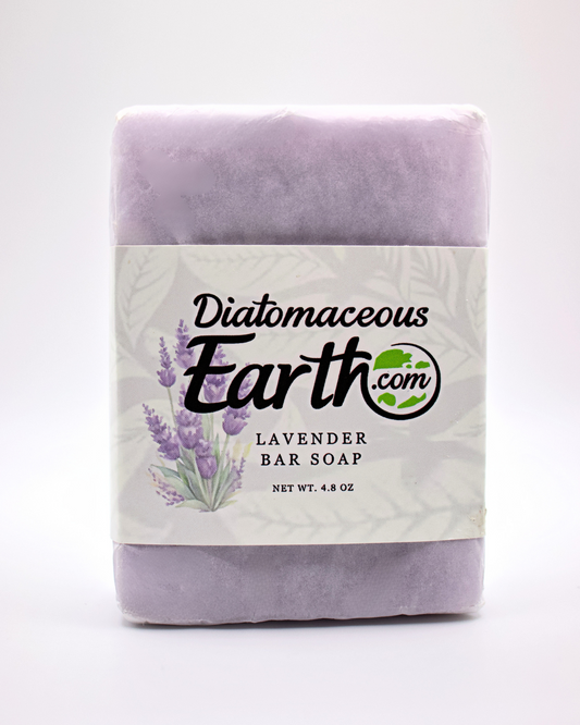 Lavender Soap Bar Diatomaceous Earth