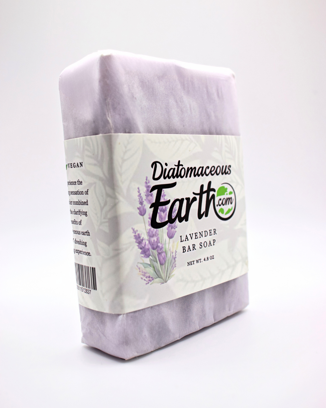 Lavender Soap Bar Diatomaceous Earth